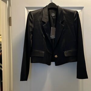 Armani Exchange Black Women's Suit Jacket